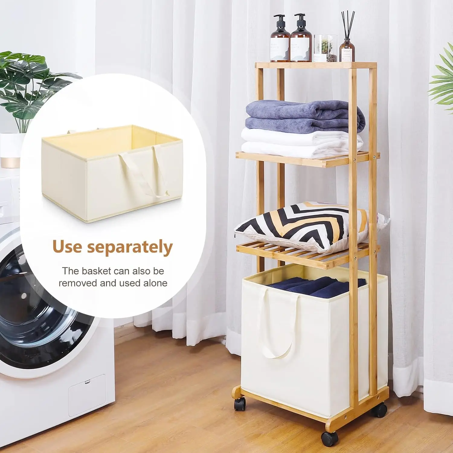 3 compartments laundry baskets with lid laundry basket on wheels laundry hamper bucket canvas storage basket