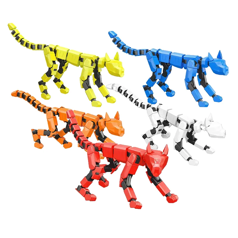 2024 Multi-Jointed 3D Action Figures Model Toy Kids Educational Toy 35 Movable Joints Robot Assembly Figure Toy For Sale