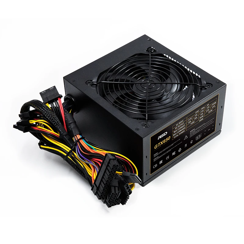 750W 80+ Gold PC ATX 550W Power Supply A-PFC RGB PSU Pc Power Supply