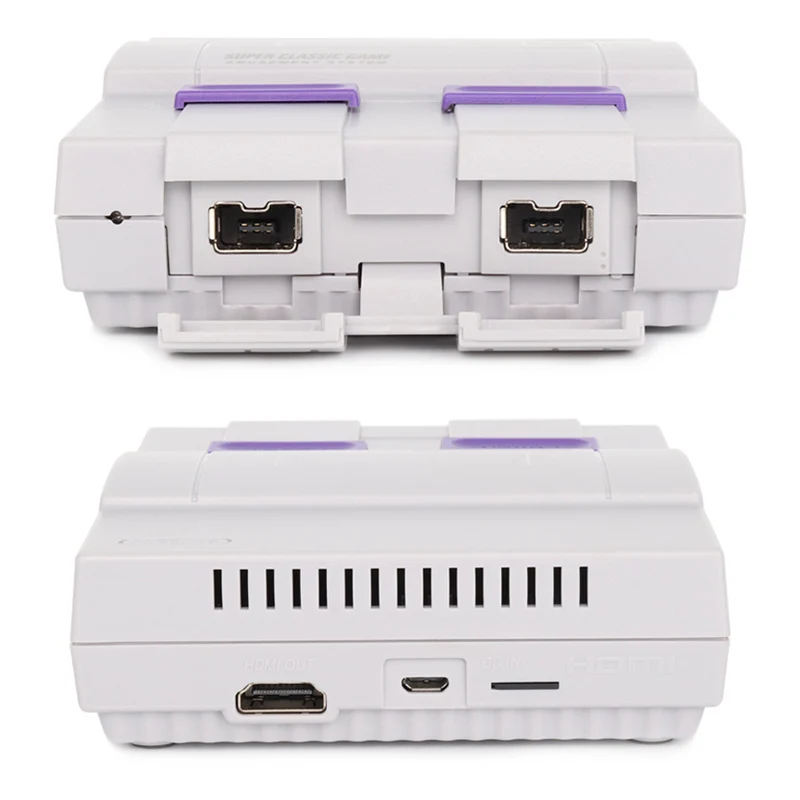 Newest Retro Game Console 8-Bit HD TV Classic Game Console Output NES Built-in 821 Games with 2 Controller
