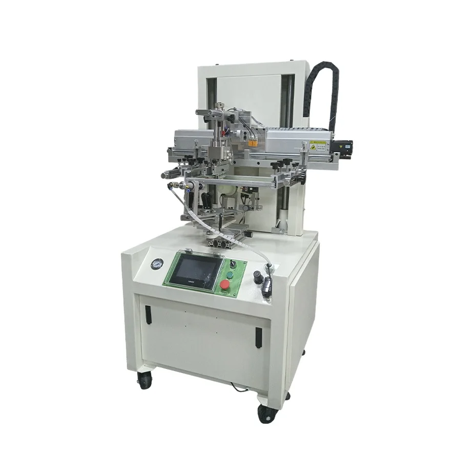 TX-500SS Servo System Servo Screen Printing Machine for Plastic Tube Small glass pharmaceutical bottle