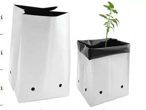 The manufacturer provides planting plastic bags for garden planting tree bags