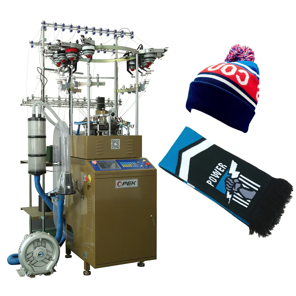 Circular Knitting Machine For Cap And Scarf Fast Making Machine