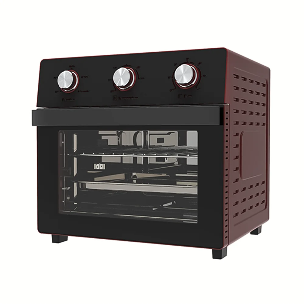 Hot Selling 26L Kitchen Appliance Stainless Steel 3 Layers Electric Deep Air Fryers Healthy Baking Digital Air Fryer Oven