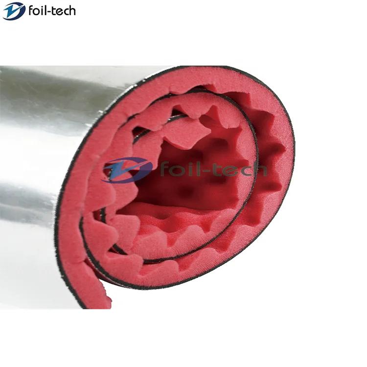 Factory Directly Supply Noise Barrier Products Acoustic Pipe Lagging Foam Materials