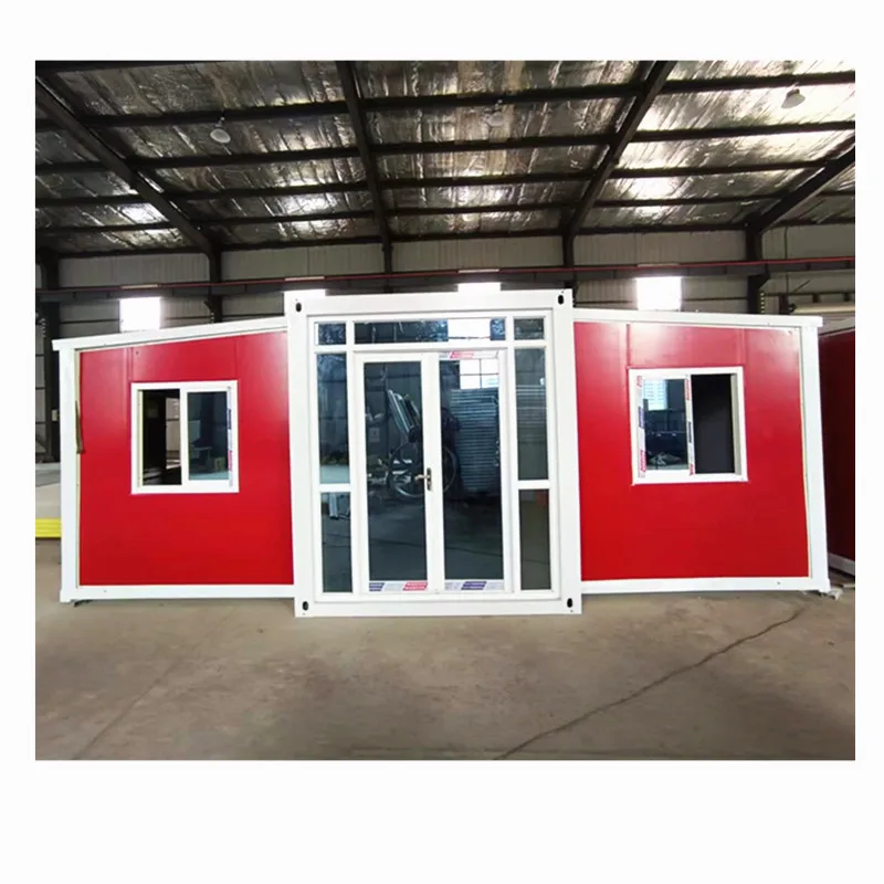 Top quality mobile outdoor foldable modern house expandable prefab container tiny house