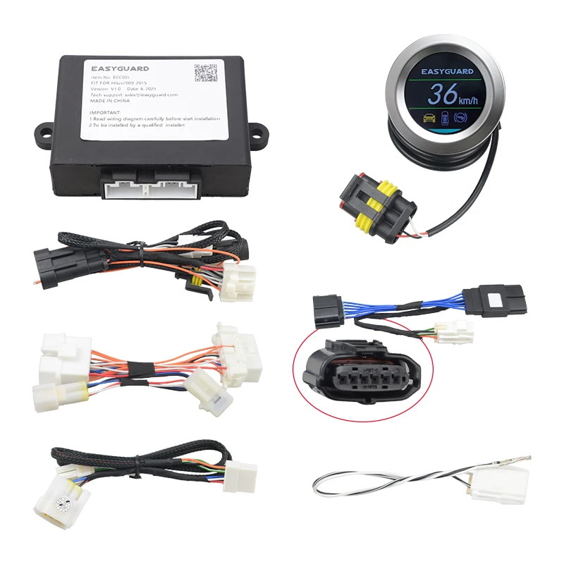 EASYGUARD cruise control system fit for selected Toyota Corolla Yaris 13-18 year car speed control system car speed limiter