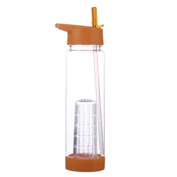 700ml Bpa Free Plastic Fruit Infuser Juice Water Bottle For Kids School