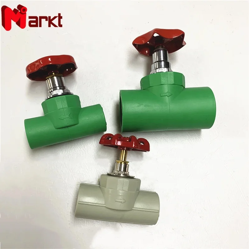 Widely used 20 to110mm Double Union Ball Plastic PPR Stop Valve for Water and  Pipe