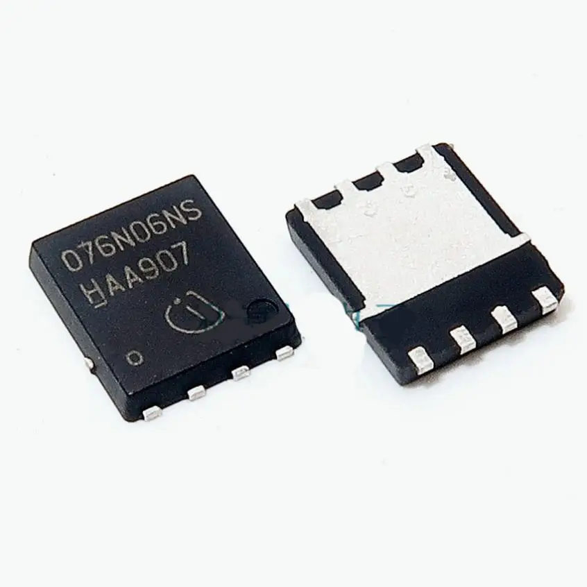 New original MOSFET 60V 50A 076N06NS BSC076N06NS3G TDSON8 IC Chip