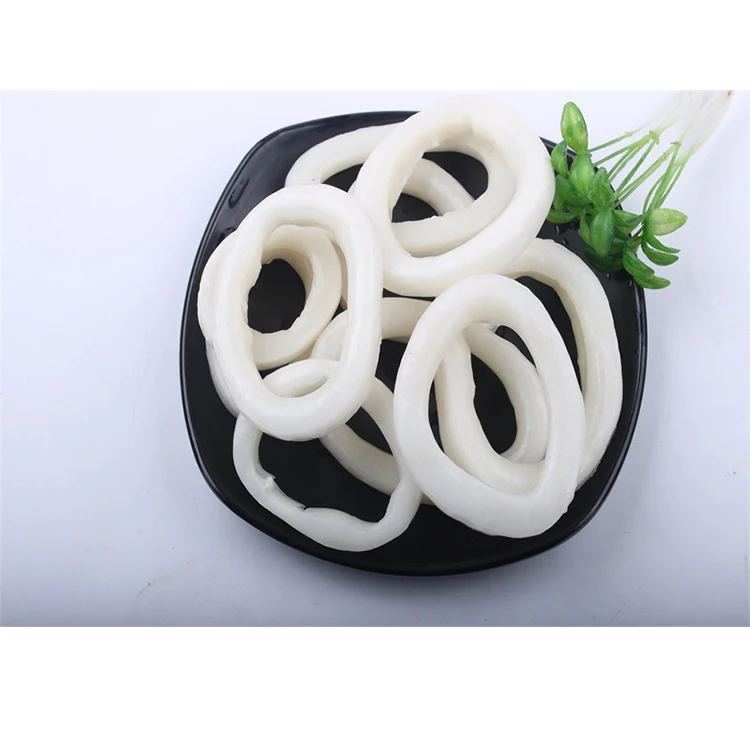 
Excellent Quality Natural Nutrition Low Fat Organic Frozen Skinless Squid Ring 