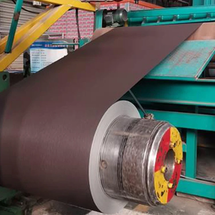 Prime Quality Prepainted Galvanized Steel Coils Zinc Coating Ppgl Steel Coil Wrinkle Ppgi