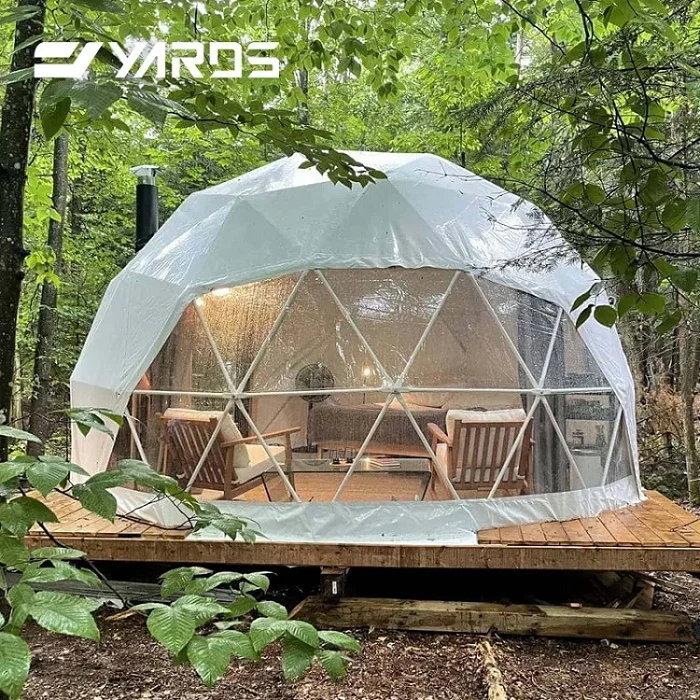 Горячая Распродажа геодезическая купольная палатка прозрачная Igloo для