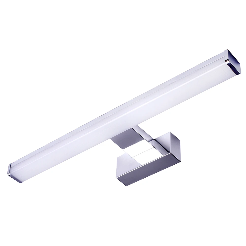 Встраиваемая в верхнюю часть шкафа светодиодная зеркальная лампа для ванной комнаты IP44 600 мм 12 Вт