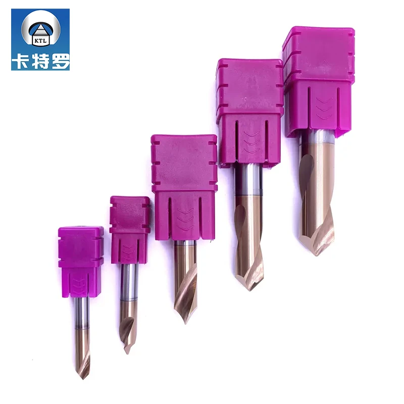 Advanced drill KTL tools hardware 13.3cm long carbide centering spiral drill bit