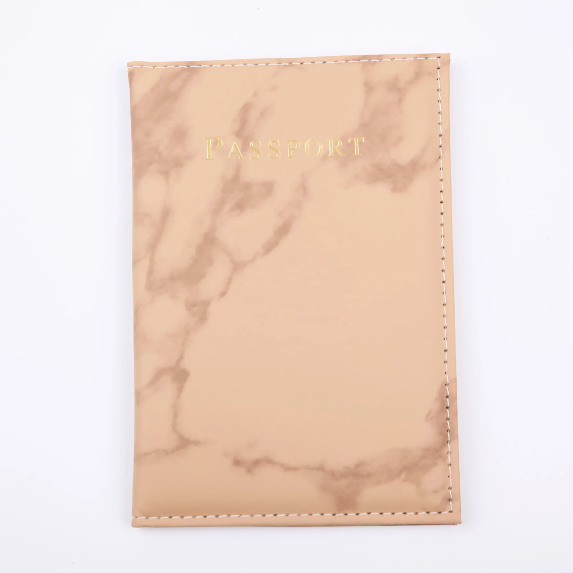 Factory Custom and Wholesale 2023 new arrivals Marble Style PU Leather DIY Travel Leather Cover Holder Passport Case