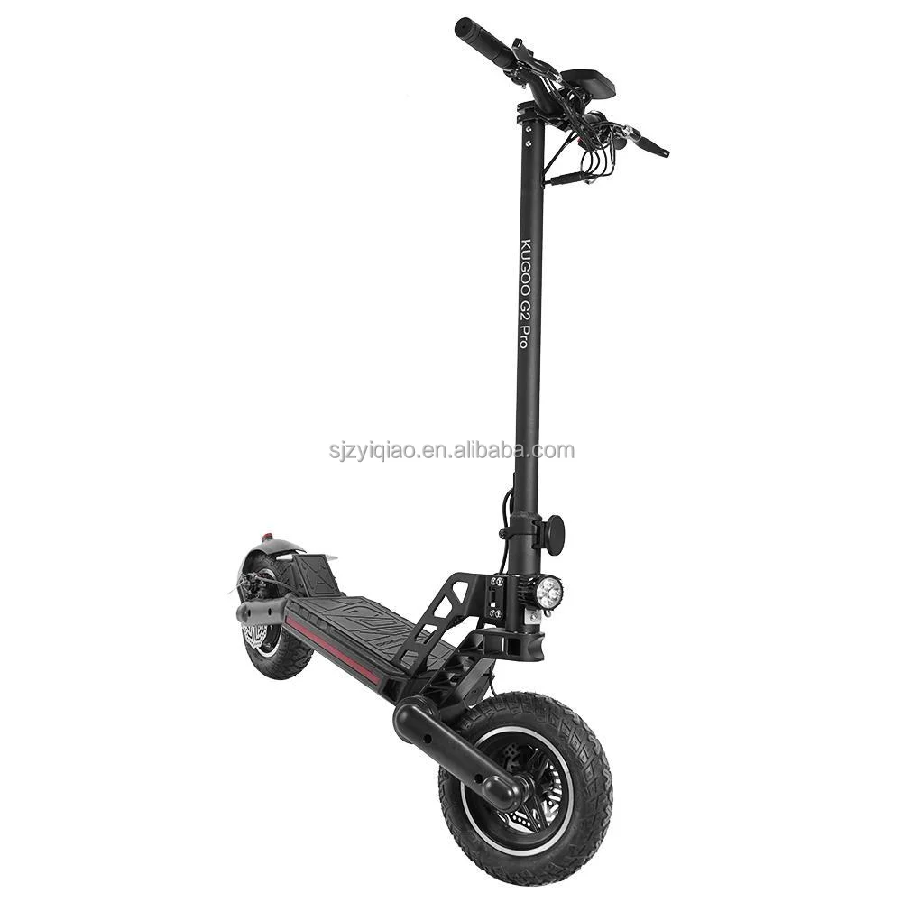 Высокое качество Kugoo G2 PRO ЕС склад три-регулировка скорости 200 кг нагрузки 10 дюймов колеса взрослый Электрический скутер внедорожный