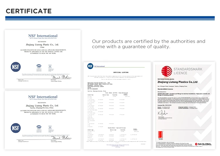 Hot product 1.5 inch ASTM D1785/2466 three way pvc equal tee pipe fittings