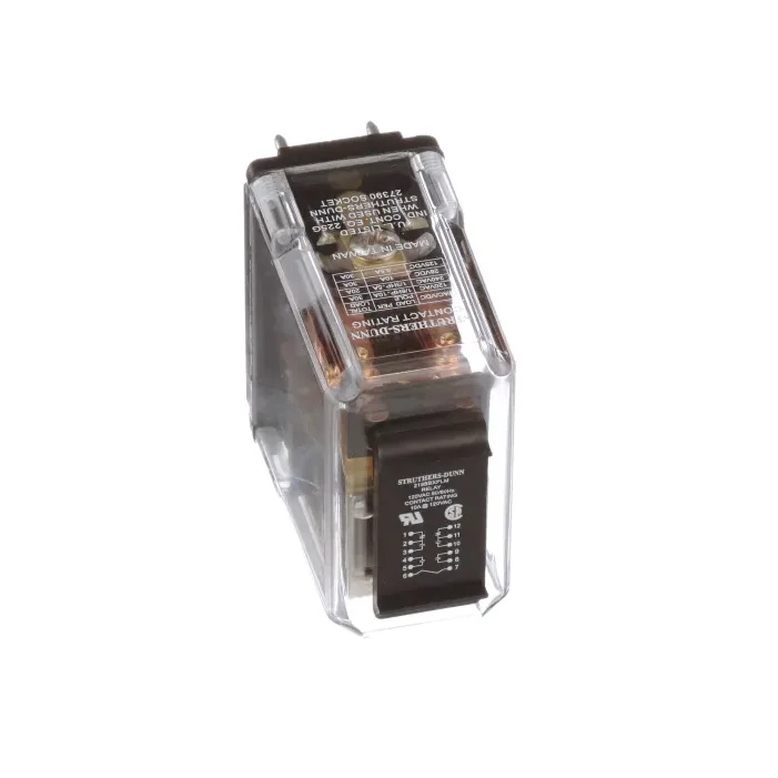 New and Original Struthers-Dunn 219BBXPLM-120VAC Relay 10 A 120 VAC at 5 A/125 VDC at 0.5 A 120 VAC DPDT & 2 NO Good Price