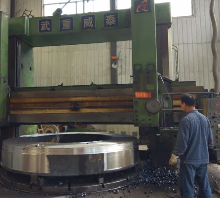 Rotary Kiln SAE 4140 Custom Large Seamless Rolled Carbon Steel Forging Ring