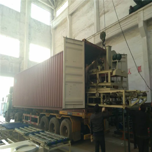 MgO fire-resistant wall board making machine