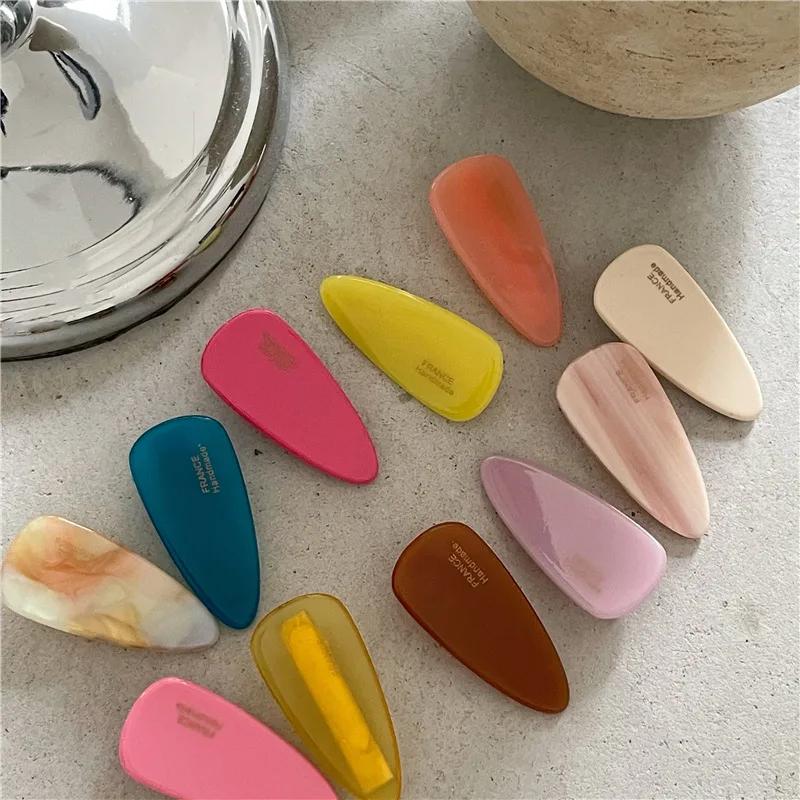 Hairpin For women Glitter Fancy Bling Hairpin Custom hair accessories 2023 bangs side clip OEM Chinese Style mix pc size