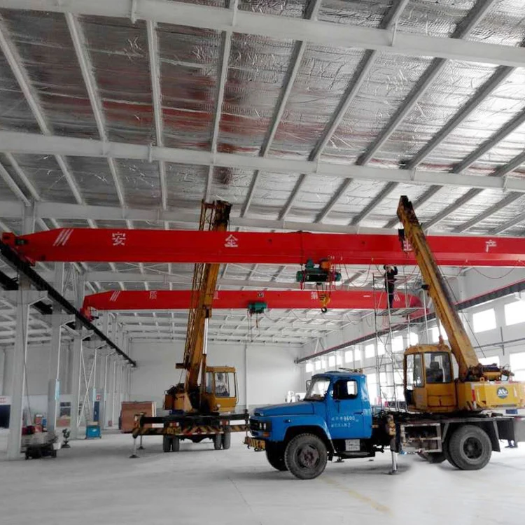 20 ton Single Girder Overhead Crane Hoist Lifting Equipment