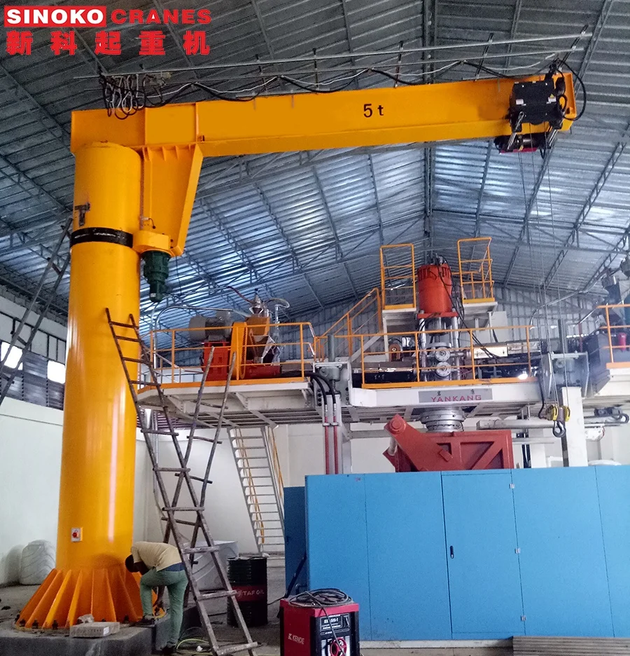 Lifting Swing Arm Pillar Slewing Electric Suspend Bridge 20ton Jib Crane