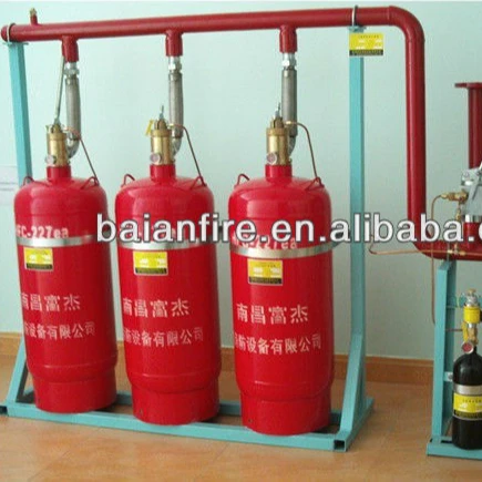 FM200 Clean Agent Gas Fire ExtinguisherFM200 Fire Suppression System