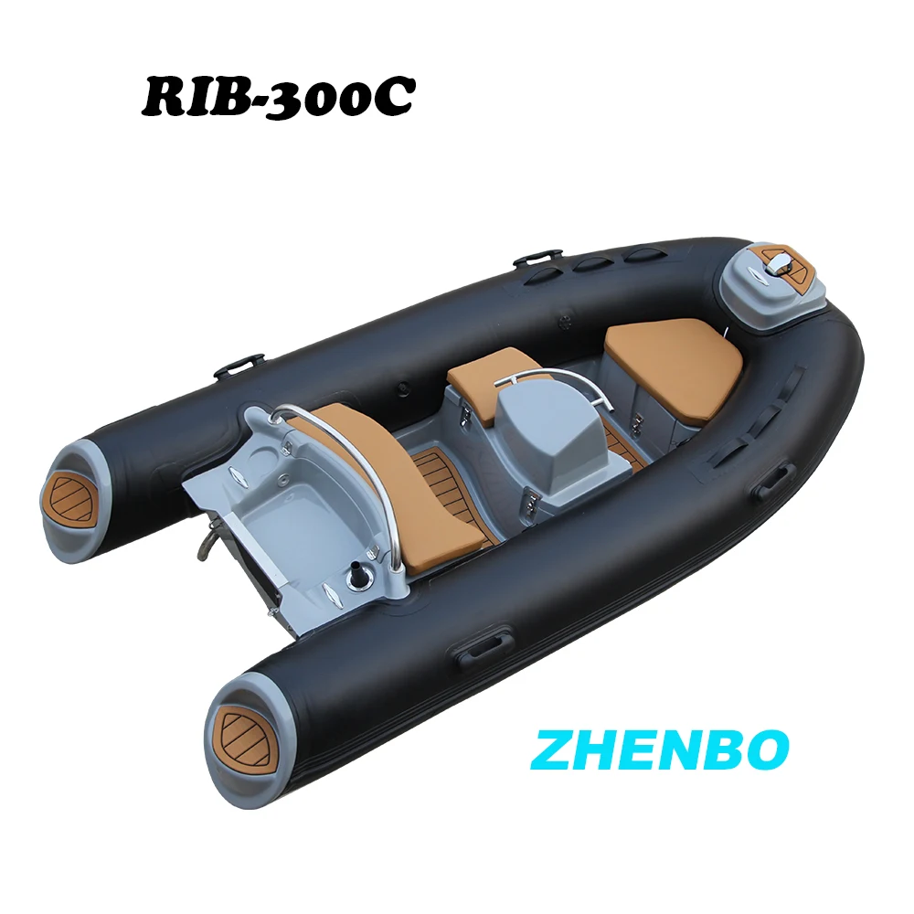 Надувная лодка RIB-300C класса люкс рыбацких лодок 330 340 с