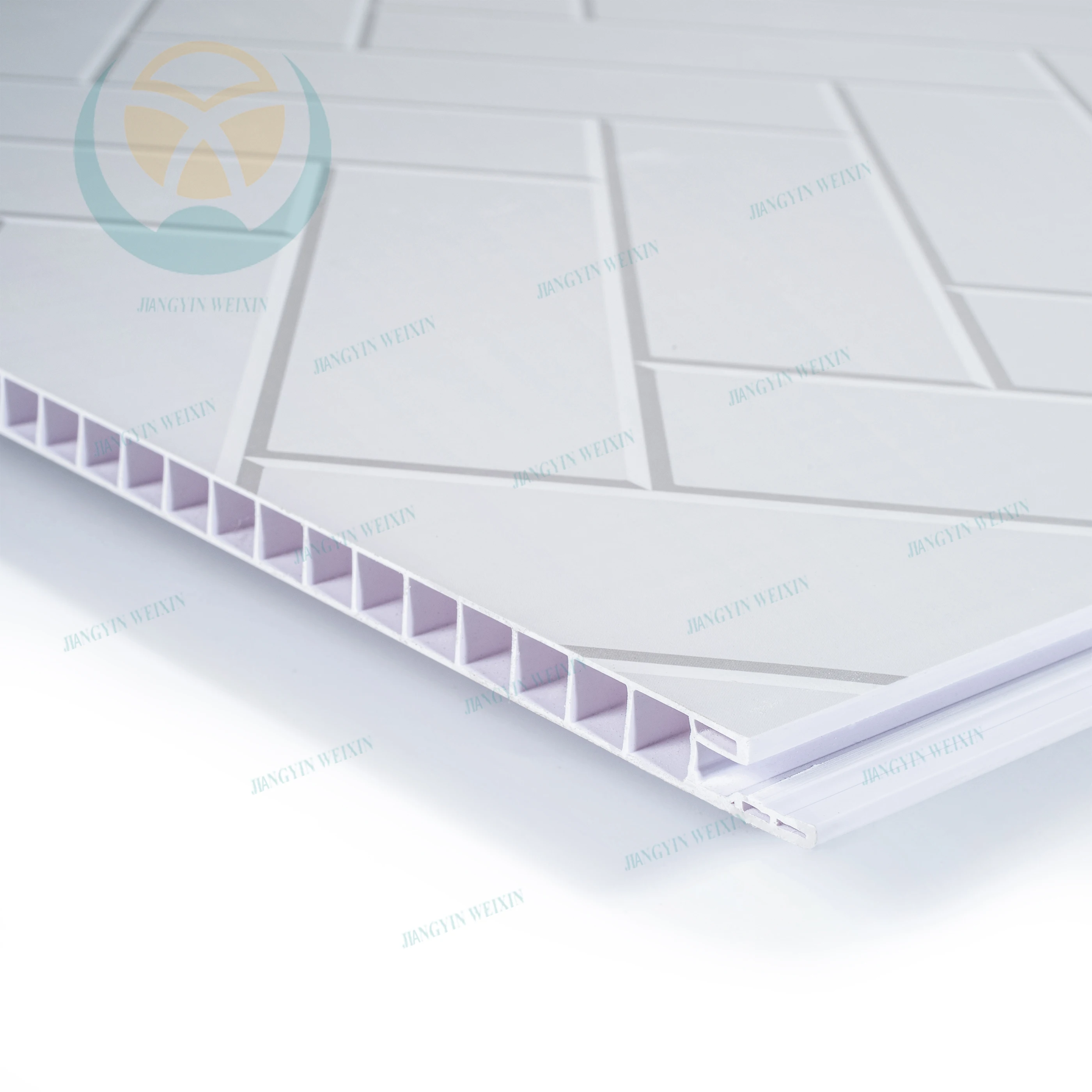 Великобритания рынок 1000 мм белые блестящие ПВХ влажные стеновые панели