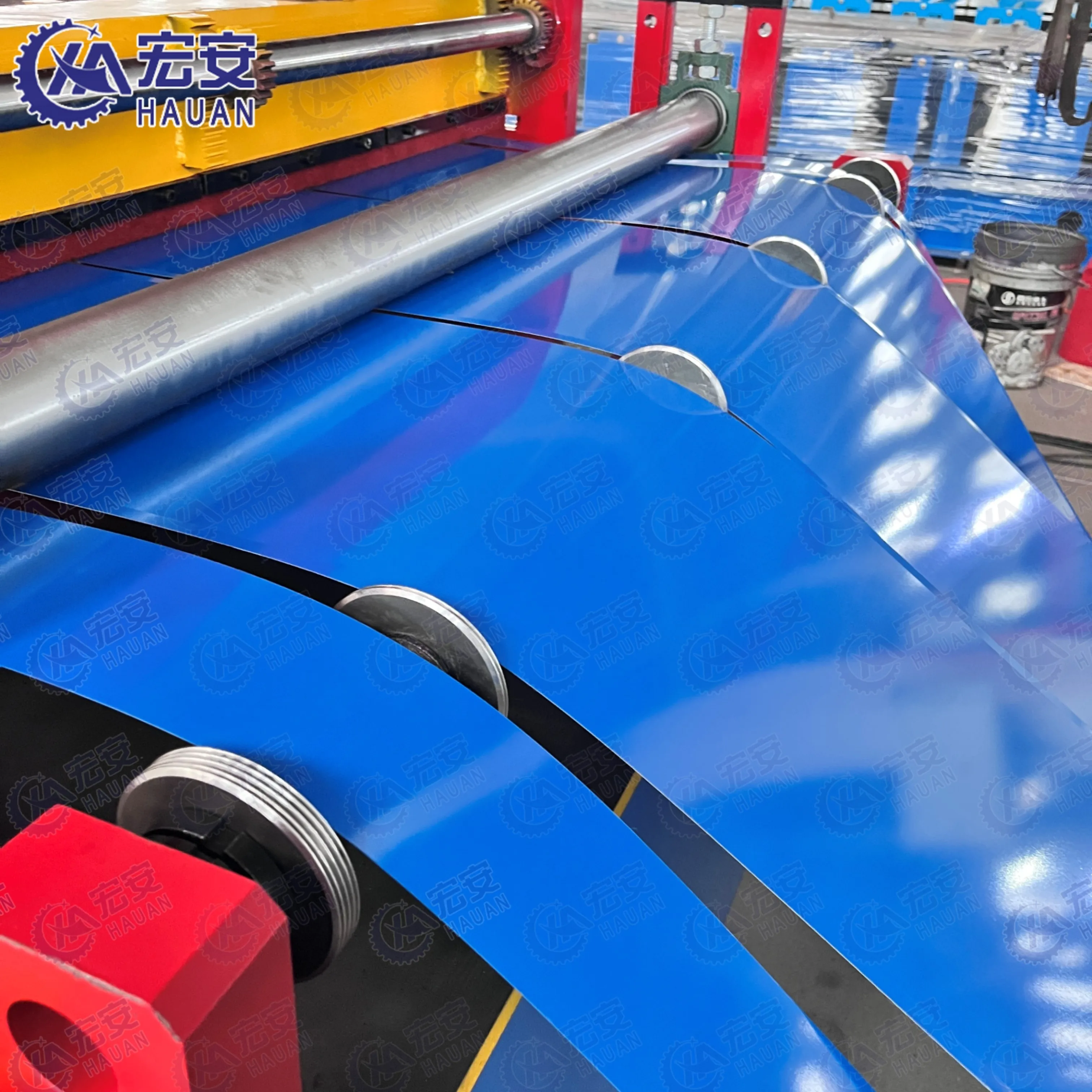 High Quality Fully Automatic Unwinding, Slitting, Damping, and Winding Assembly Line