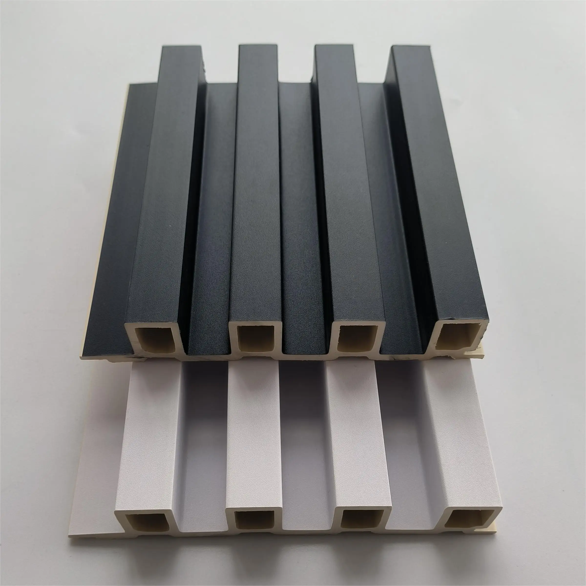 Wholesale price Interior Decorative Wood Plastic Composite WPC fluted Wall Panel waterproof other boards