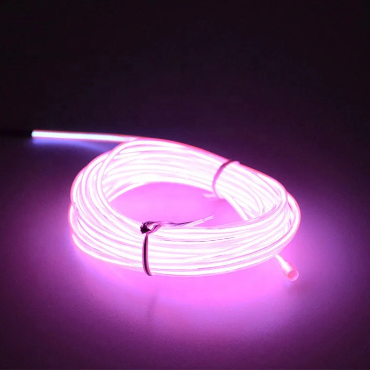 2020 Новое поступление синий желтый цвет толстый Rgb El провод рулон с инвертором для вечеринки и бара