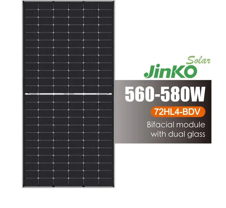 Высокопроизводительная промышленная солнечная система Jinko Tiger Neo N-Type JKM570n-72hl4-Bdv 570 Вт 575 панель в