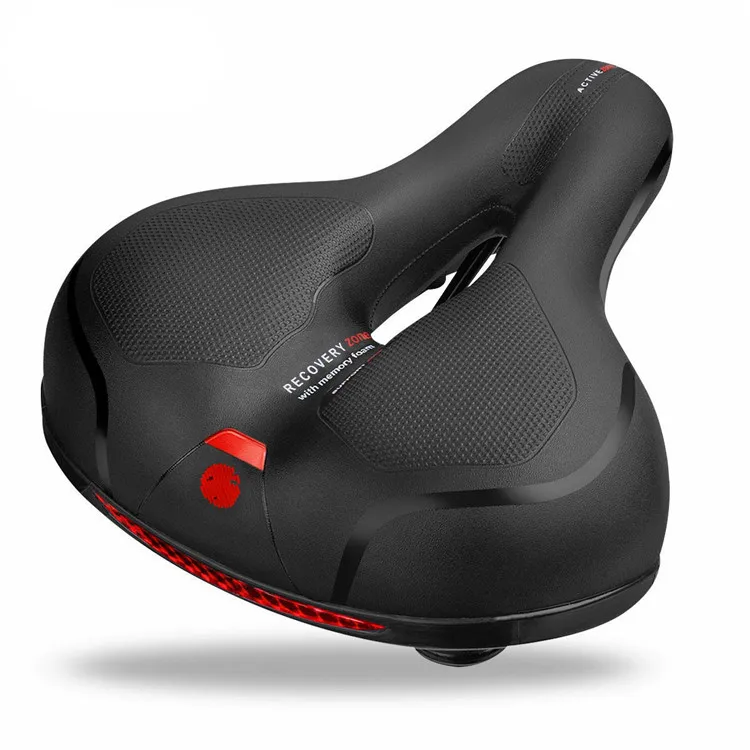 Best prices waterproof comfortable pu mountain bicycle saddle high elastic polyurethane foam pad bike saddle