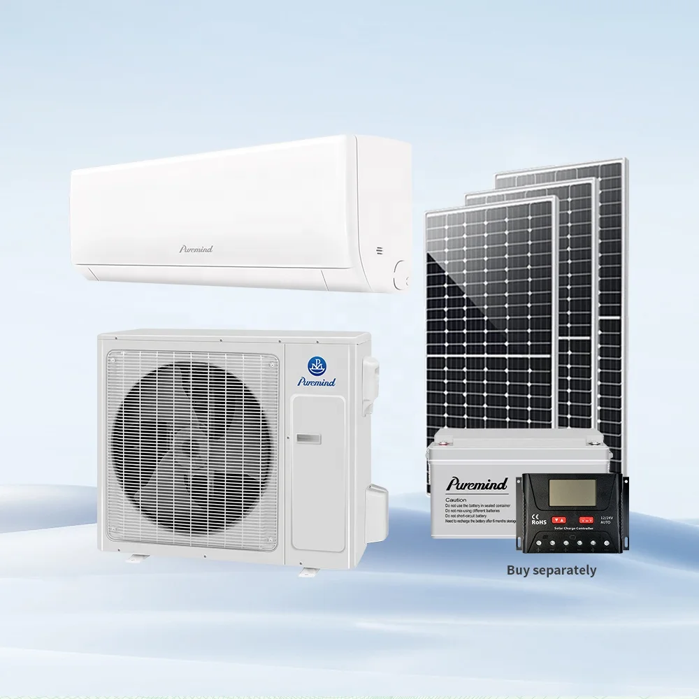 Лидер продаж беспроводная солнечная панель постоянного тока 12000Btu гибридная мощность 80 В