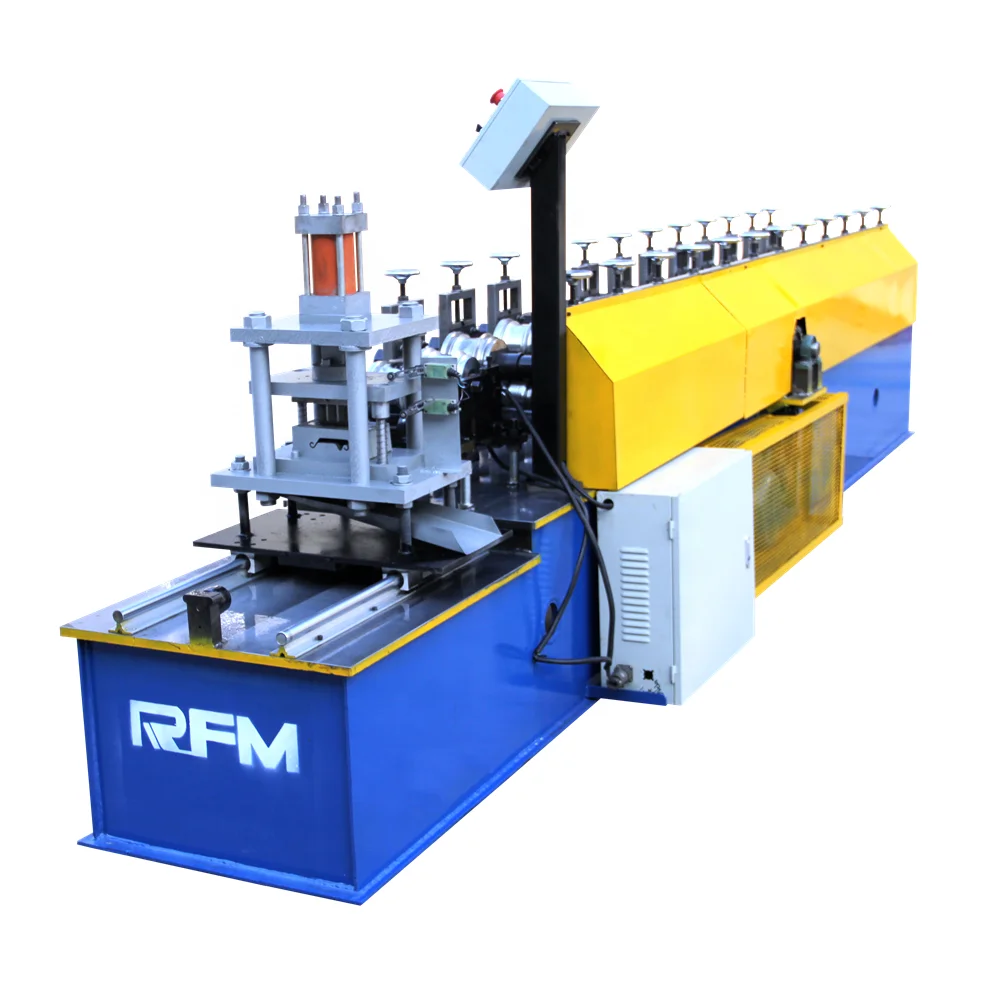 Shutter Door Steel Light Keel Frame Roll Forming Machine for Door Tiles with Essential Motors Bearings Pumps Engines and Rollers