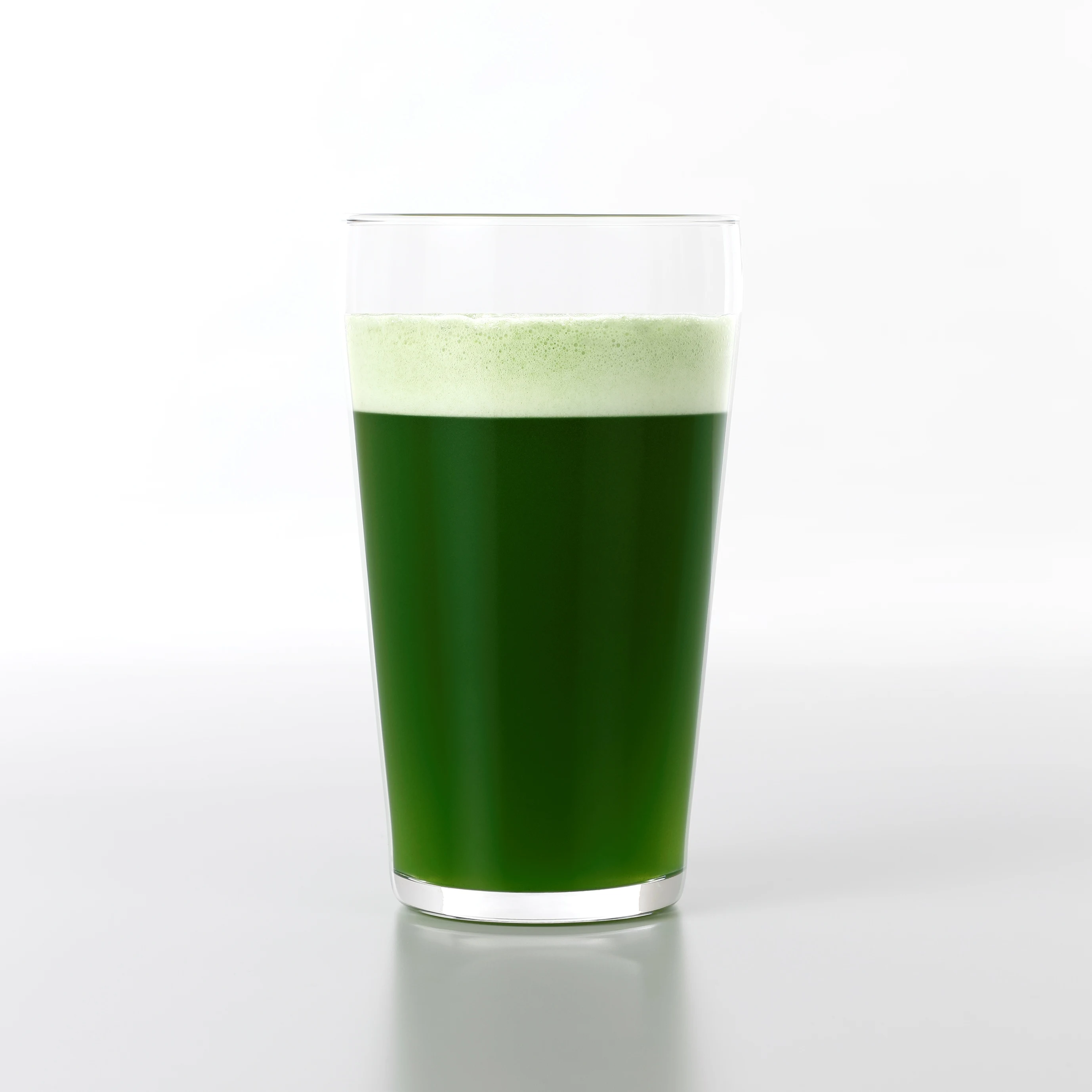 Natural source cold press method green barley grass juice organic