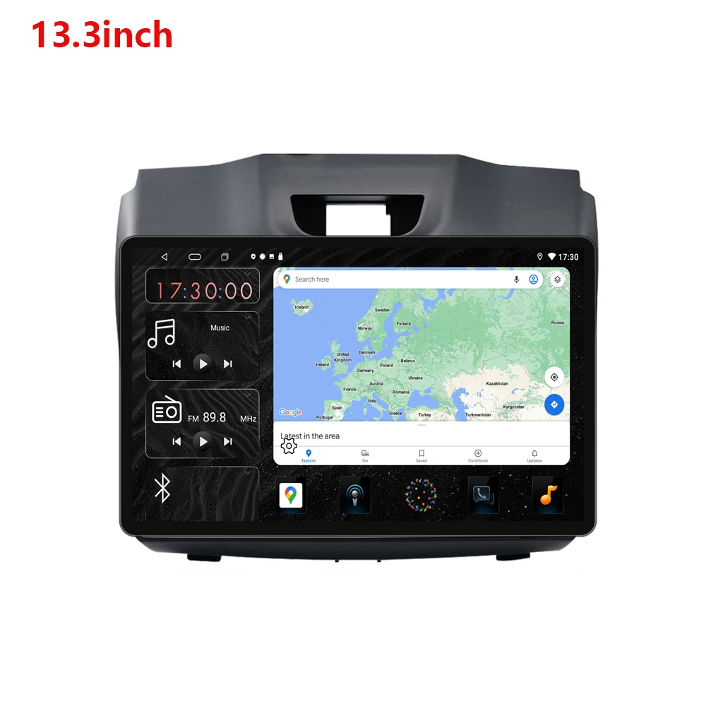 13.3 inch HD multimedia For Holden Colorado Isuzu D-Max Car Radio Player Android GPS Navigation Carplay 4G Video