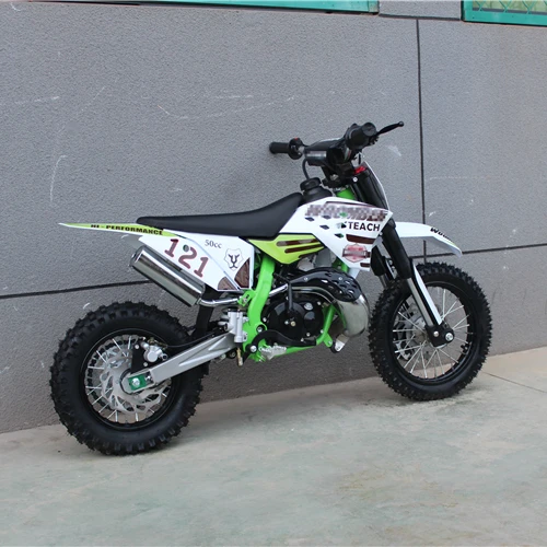 Kids Fashion Racing 50cc 2 Stroke MX Gasoline Pocket Dirt Bikes Cross Moto Motorcycles