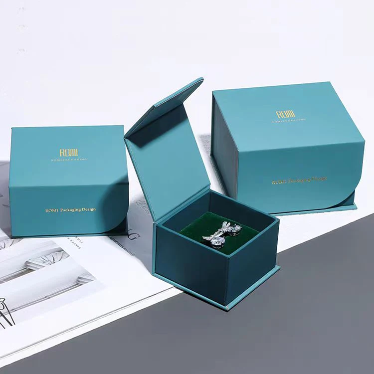 custom paper cardboard ceramic jewelry display packaging box with logo