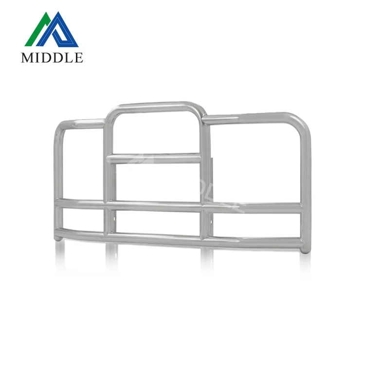 2021 Popular American Heavy Duty Truck Trucks Front Bumper Bull Bar Deer Grille Guard Moose Guard For Volvo