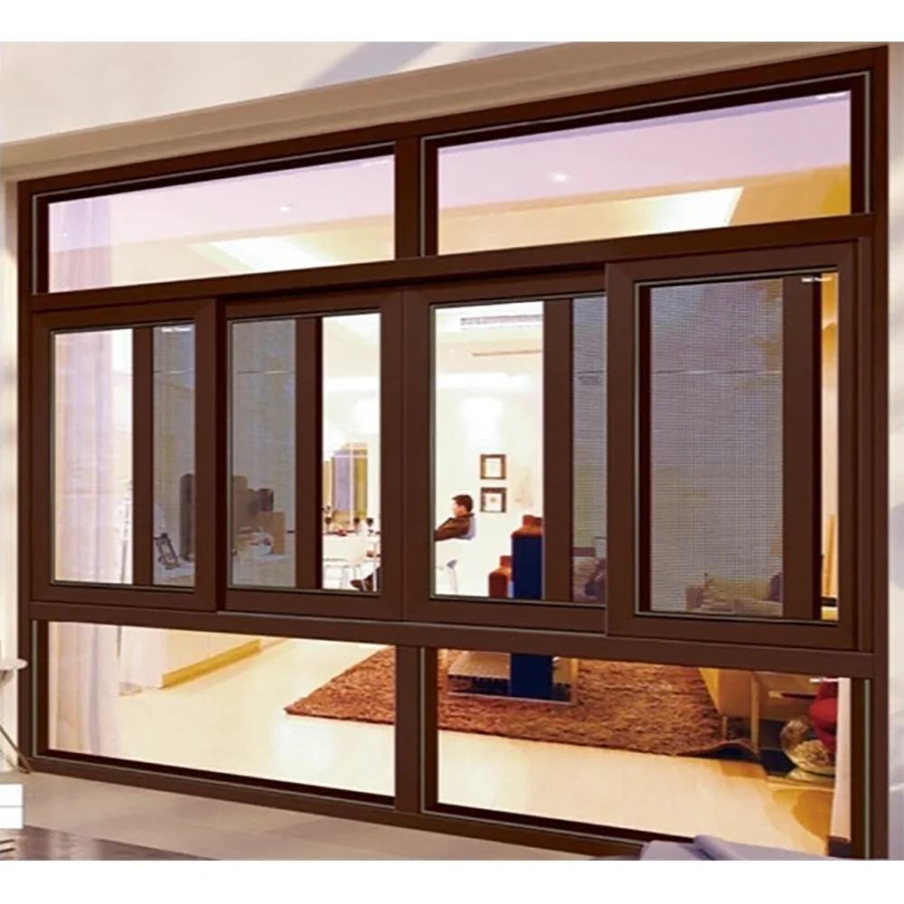 Hot Sale with Stainless Steel Security Mesh Screen Glass Sliding Window