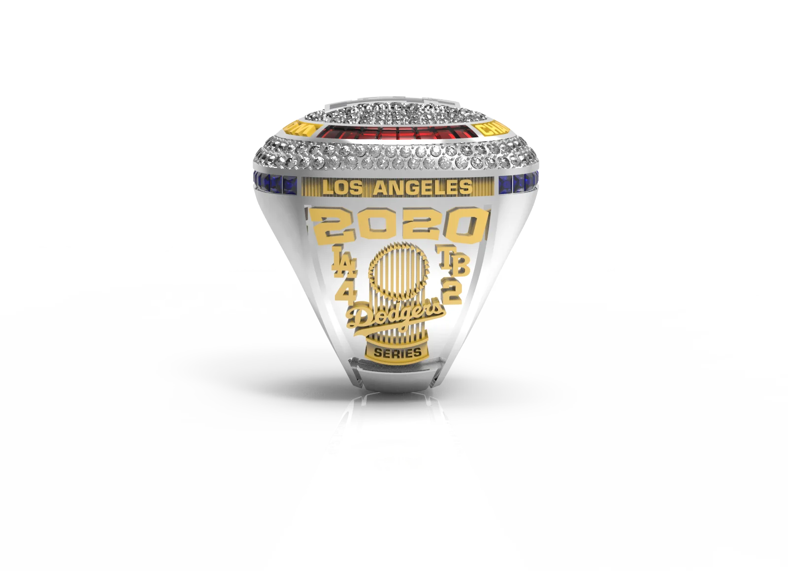 The Newest 2020 Los Angeles Dodgers Championship Ring designed by our own company and baseball championship rings for cool men
