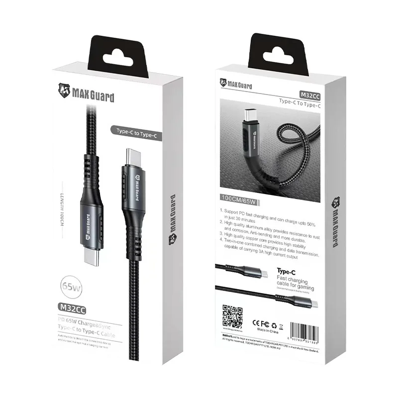 Индивидуальная Быстрая зарядка Type-c кабель зарядное устройство USB Box для передачи данных упаковка