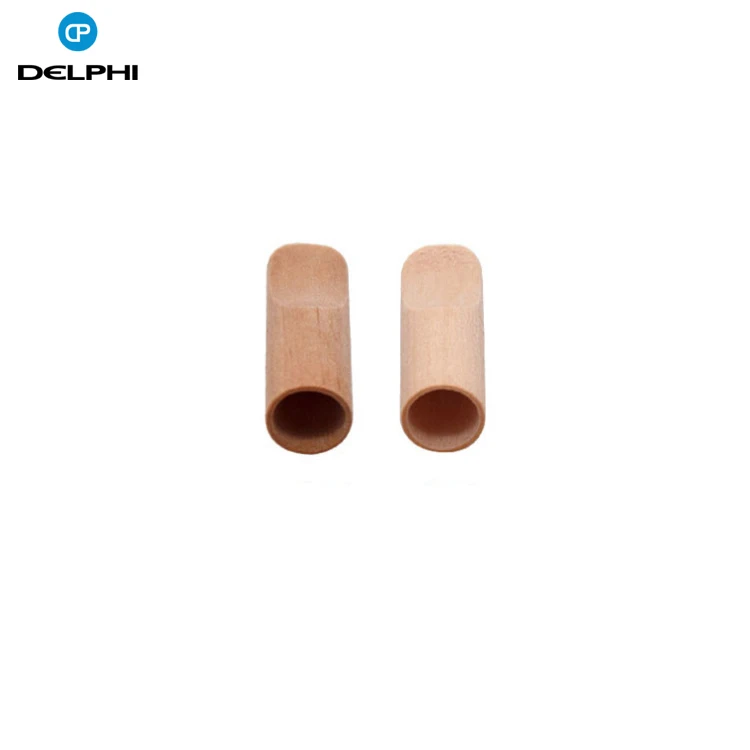 
OEM Custom dry herb disposable mini wooden cigar tips cigarette filter smoking tips 