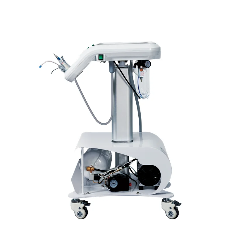 Mobile dental trolley Built-in Socket dental tool storage cart trolley multi functions pet treatment table