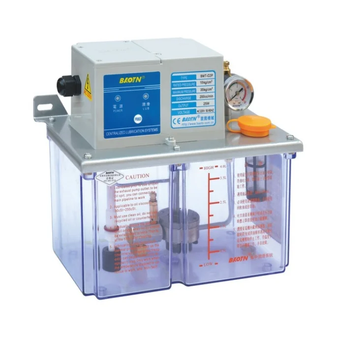 Fully automatic electric lubrication pump 220V CNC machine tool lathe refueling pump guide rail lubrication pump oiler