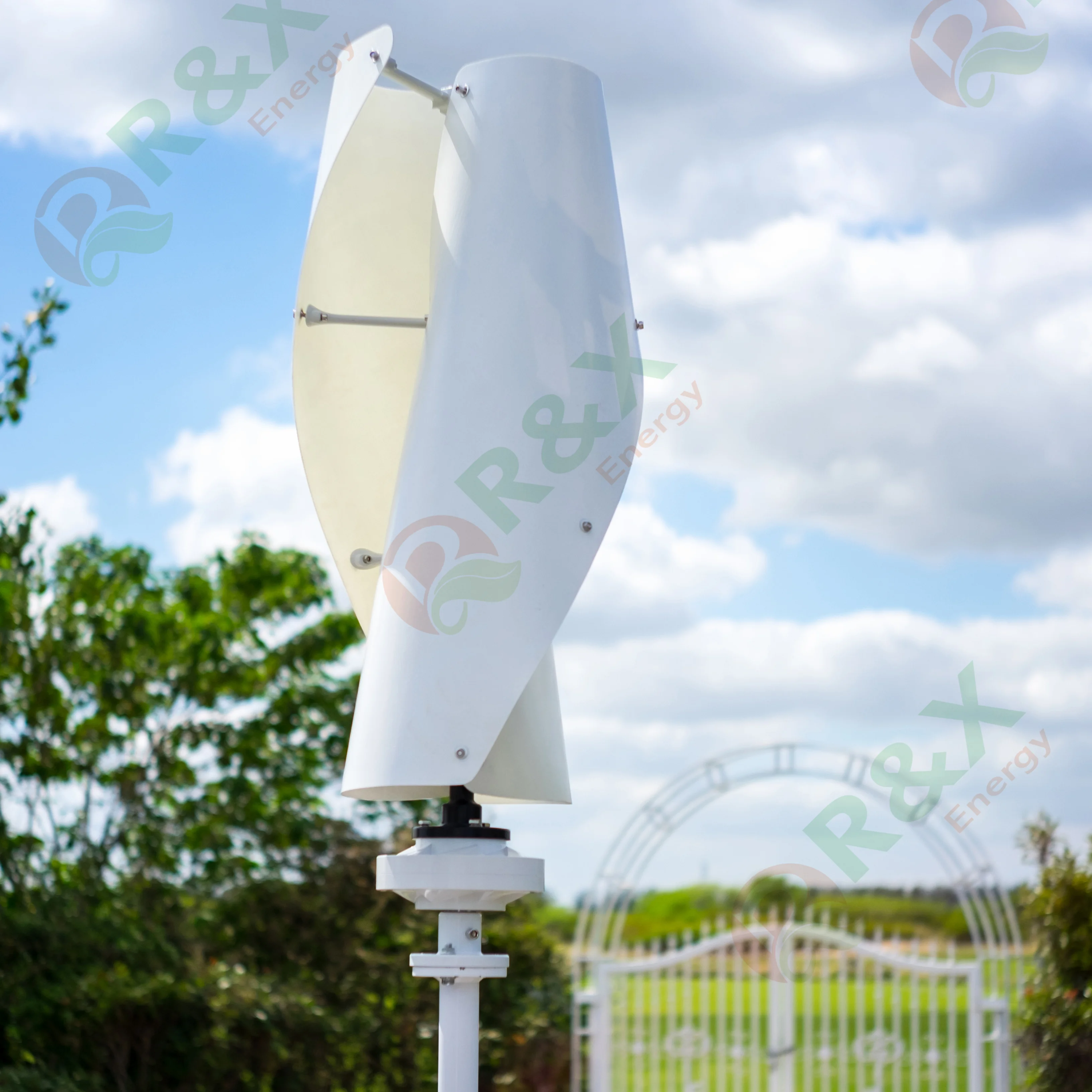 Factory Complete 5KW 6KW 8KW 15KW Vertical Wind  Turbine Generators Kits For On Off Grid Hybrid Solar System